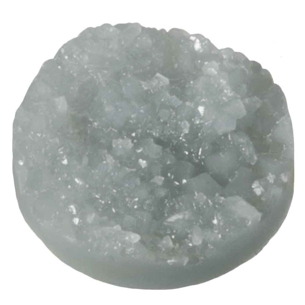 Cabochon Druzy (14 mm) Puritan Grey (5 pièces)