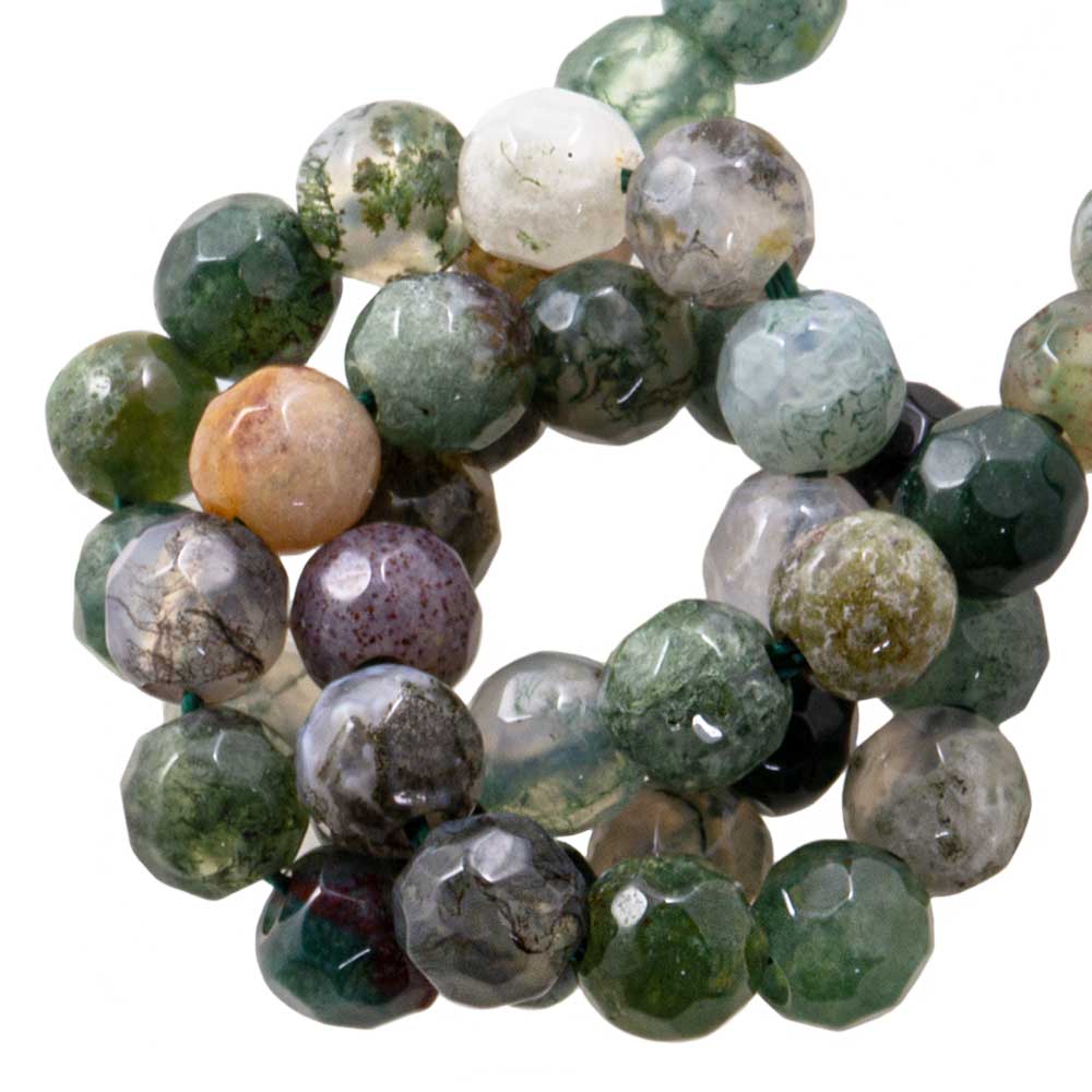Perles Facettes Agate Indienne (4 mm) 90 pièces