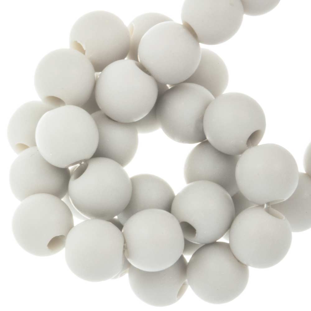 Perles Acryliques Mat (4 mm) Greige (500 pièces)