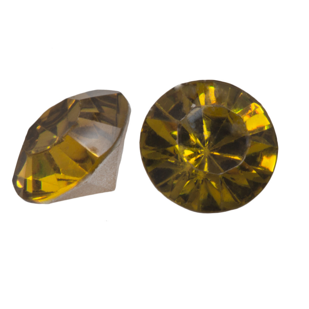 Chaton SS39 (8 mm) Olive Green (25 pièces)