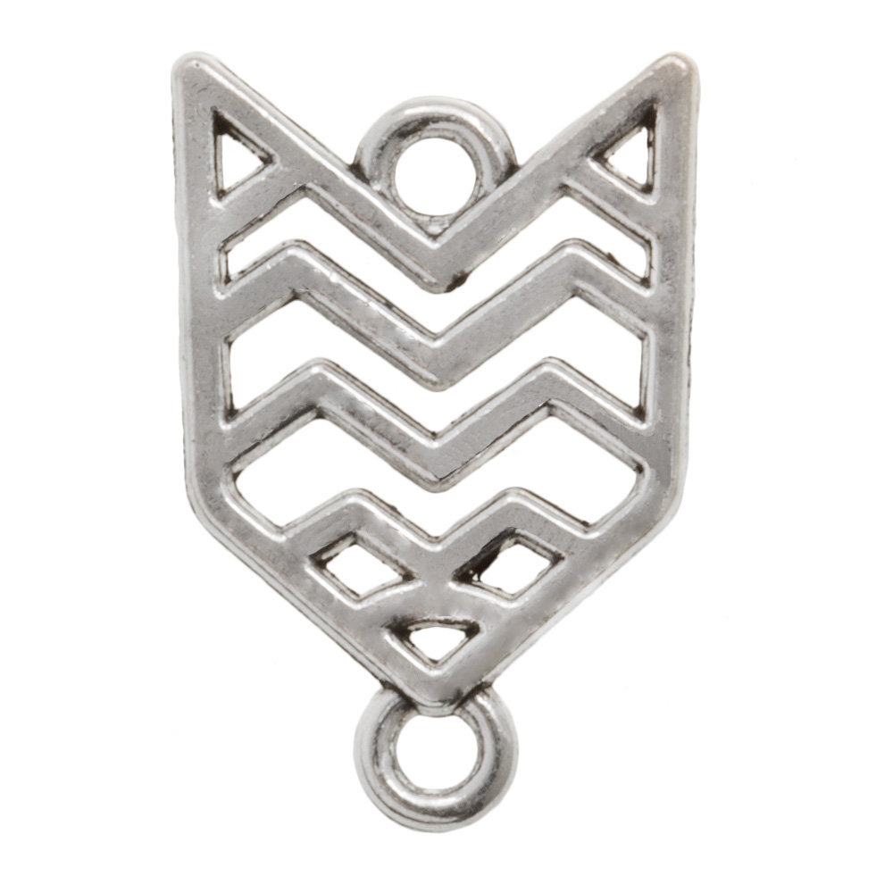 Connecteur Bijoux Flèche (19 x 13 mm) Argent Antique (10 pièces)