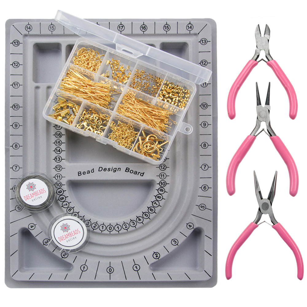 Kit Fabrication Bijoux (XL) Or