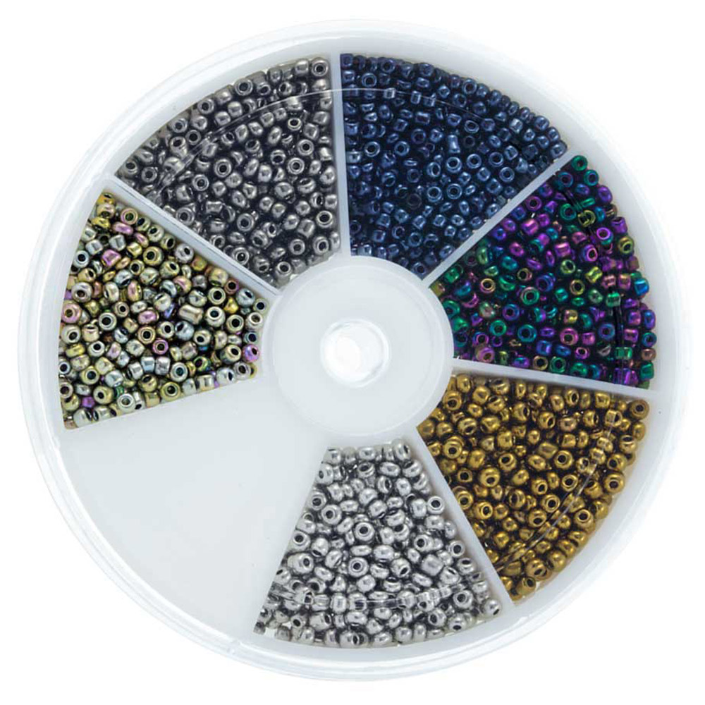 Assortiment - Rocailles (2 mm) Galvanized Mix Color 